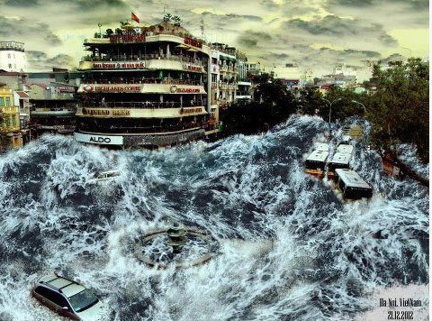 Dân mạng phát sốt với chế ảnh Ngày tận thế
