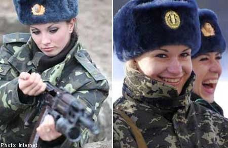 Phụ nữ - Vũ khí bí mật của quân đội Ukraina