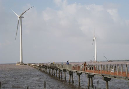 Vươn cánh điện gió nơi cực Nam Tổ quốc