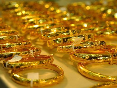 Vàng giảm giá 500 ngàn đồng/lượng
