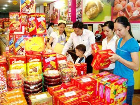 Tẩy chay bánh kẹo Tàu, hàng nội được thời