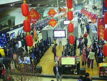 Pico mở chợ tết hàng điện máy