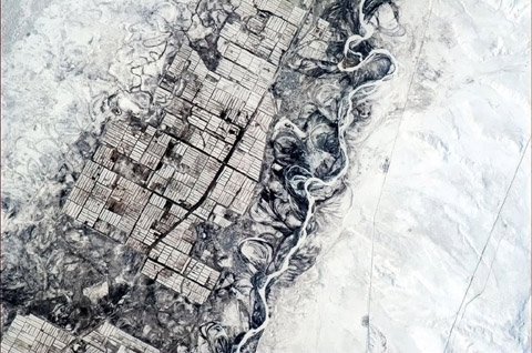 Trái đất kỳ thú khi nhìn từ trên cao