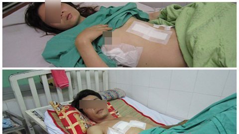Bi kịch cha mẹ chém nhau, con gửi hàng xóm