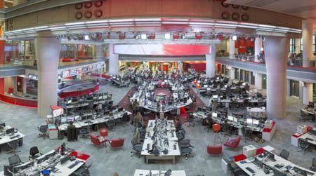 BBC xây mái chống bom bảo vệ phóng viên