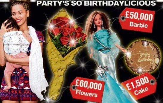 Beyonce mua búp bê kim cương cho con gái