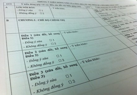 Sửa Hiến pháp mong nhiều góp ý giá trị của trí thức