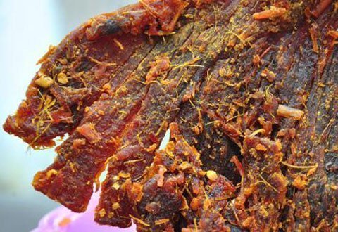 Thịt ôi tẩm hóa chất thành đặc sản thịt khô