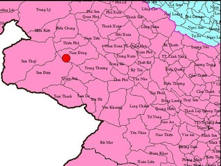 Động đất ở Thanh Hóa, nhà rung lắc