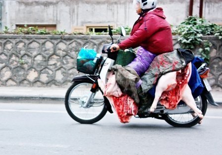Thịt lợn tẩm bụi đường