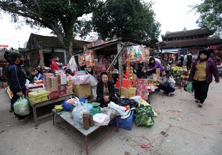 Phiên chợ quê giữa Thủ đô