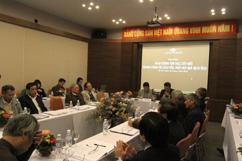 Làm tiền từ tôn tạo di tích một cách đại tùy tiện