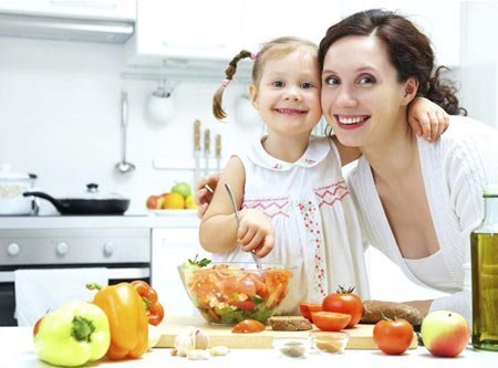 Tạo gian bếp an toàn cho bé