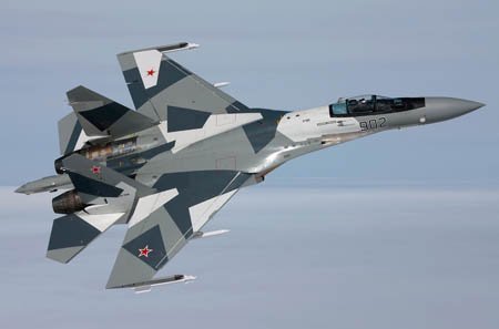 Hình ảnh Su-35S của Không lực Nga