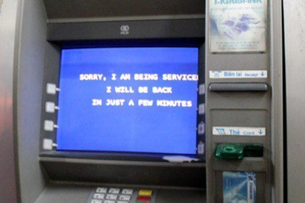 “Sorry ATM”