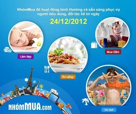 NhómMua tái cơ cấu để tiếp tục phục vụ khách