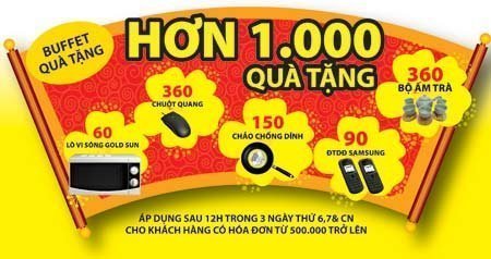 Giảm giá 49% tại chợ Tết Pico TP.HCM