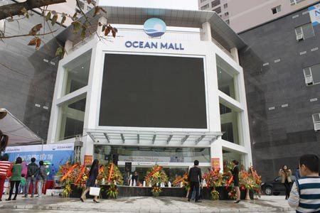 OceanMall Thăng Long mở cửa đón khách