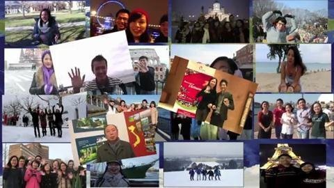 Du học sinh khắp 5 châu chúc Tết quê hương VN