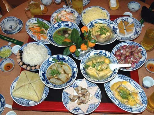 Mâm cỗ Tết lưu ký ức xưa