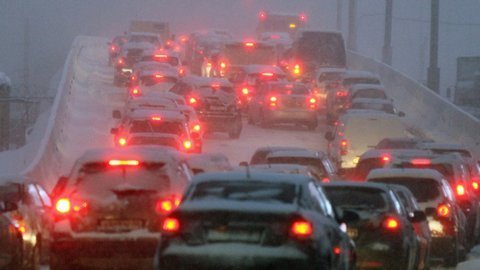Moscow chìm trong mùa tuyết dữ dội nhất thế kỷ