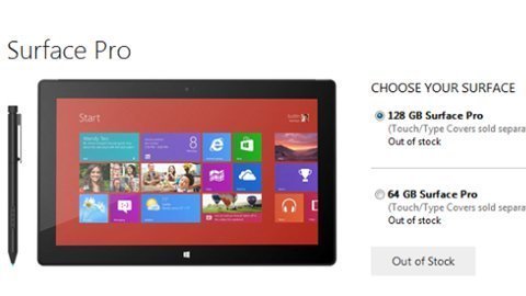 Tablet Microsoft lần đầu cháy hàng