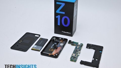 Giá thành sản xuất BlackBerry Z10 chỉ hơn 3 triệu đồng