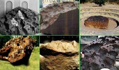 Những thiên thạch khổng lồ lao xuống trái đất
