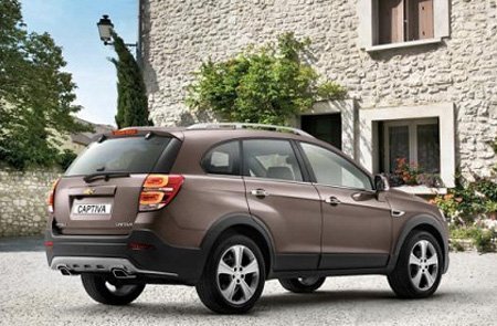Chevrolet Captiva 2013 sắp trình làng