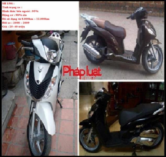 “Choáng“ SH 25 triệu đồng và bao giấy tờ giả