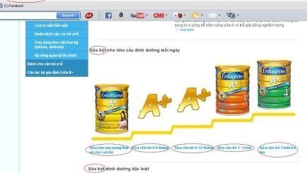 'Abbott, Friso, Mead Johnson không phải là sữa bột’