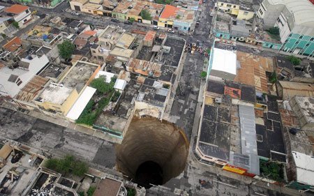 Những hố tử thần khổng lồ trên thế giới