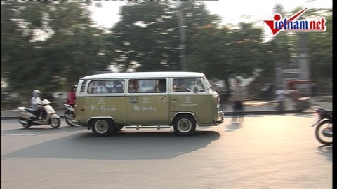 Quán cà phê di động đặc biệt ở Hà thành