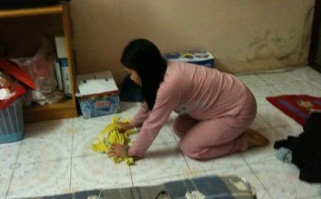 Khổ vì nhà có ôsin