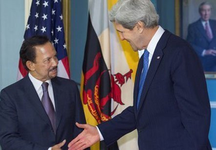 Mỹ chủ động đề cập về Biển Đông với Brunei