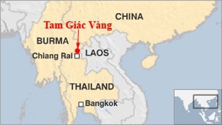 Trung Quốc thèm khát vùng Tam giác Vàng
