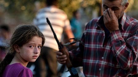 Những đứa trẻ bị mắc kẹt ở Syria