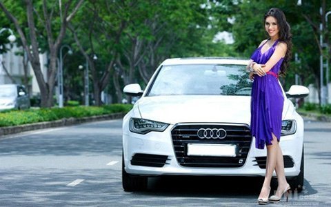 Lóa mắt xế hộp bạc tỷ của mỹ nhân Việt