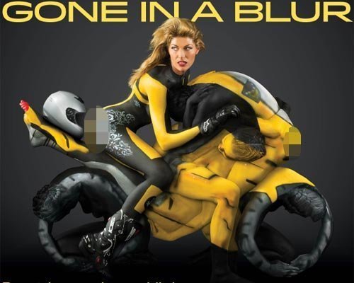 Xem ghép xe đua từ cơ thể thiếu nữ