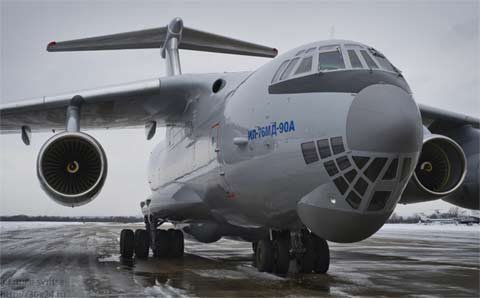 Cận cảnh vận tải cơ chiến lược của Nga