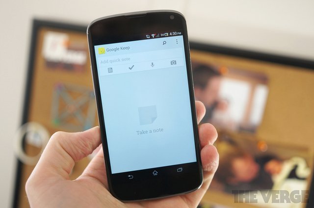 Google giới thiệu dịch vụ ghi chú Google Keep