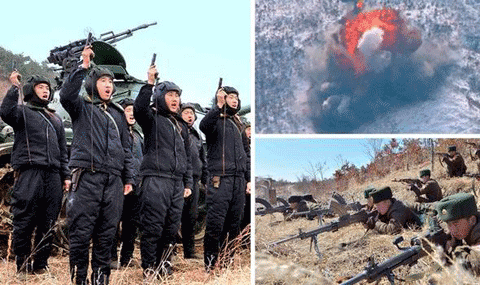 Triều Tiên tung clip tấn công Hàn Quốc trong ba ngày