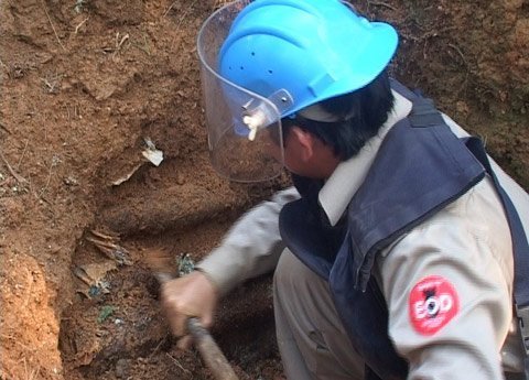 Phát hiện hầm đạn pháo hơn 500 quả còn nguyên ngòi nổ