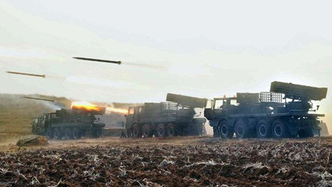 Pháo của Triều Tiên đã 'lên nòng'