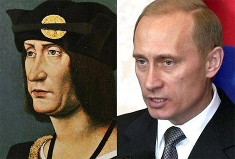 Putin giống vua Pháp đến kinh ngạc