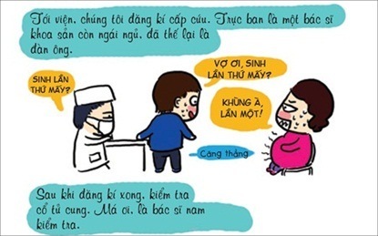 Nhật ký lần đầu đi đẻ siêu hài hước của một bà mẹ trẻ