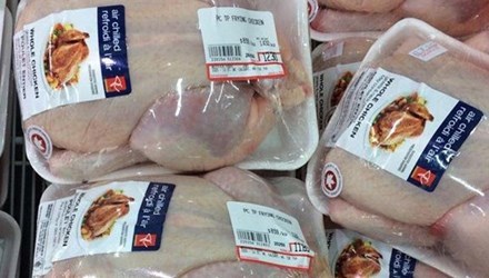 Doanh nghiệp vẫn ùn ùn nhập thịt gà Mỹ