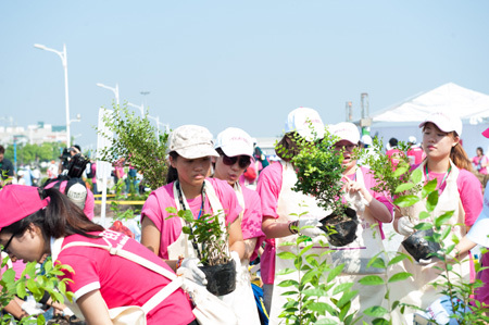 Thêm 5.000 cây phủ xanh Đông Hà Nội