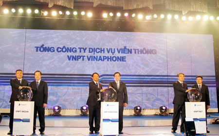Tổng Cty VNPT VinaPhone chính thức ra mắt