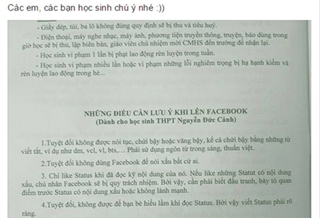 'Những lưu ý khi lên Facebook giúp học sinh tránh cạm bẫy'